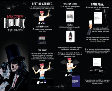 Alice Cooper's HorrorBox - Adult Party Card Game